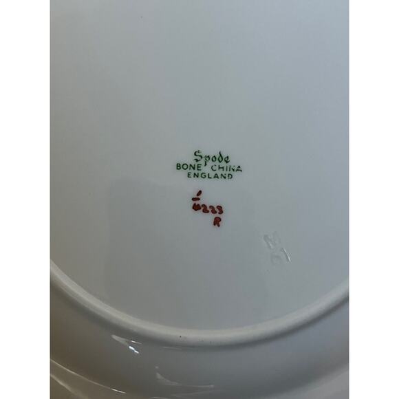 Set of 8 Spode Hallmark Salad Plates and 1 Dinner Plate 4223 - Picture 3 of 3